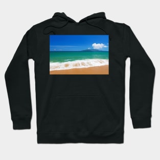 Clear blue sky over emerald South China Sea Hoodie